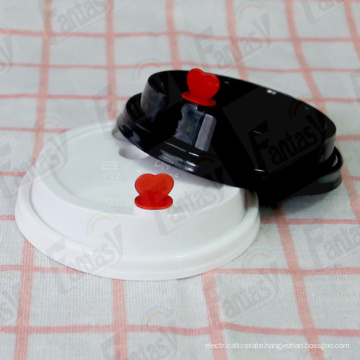 90mm PP plastic lid cover cap with stopper